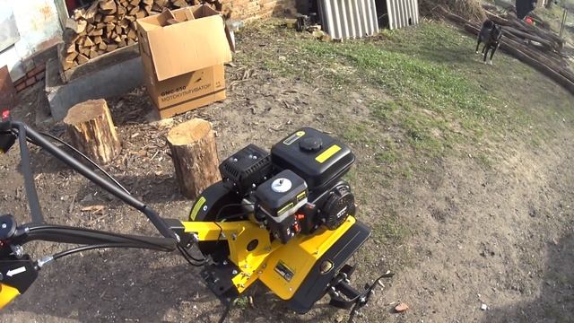 Новый помошник в деревне мотокультиватор Huter GMC 850 6 5 л с смотреть онлайн