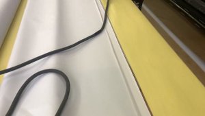 Сварка баннерной ткани с помощью горячего воздуха аппаратом weldy