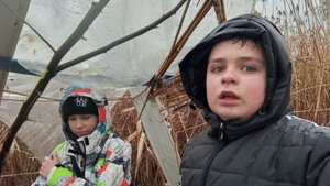 Пережил дождь ☔ в кибитке