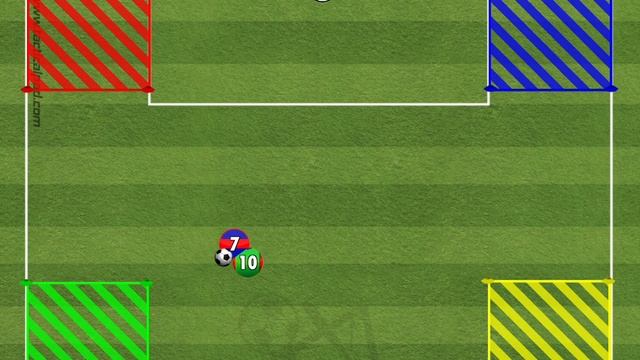 Игровое упражнение 1 на 1 (Взятие зон на счет) смотреть онлайн