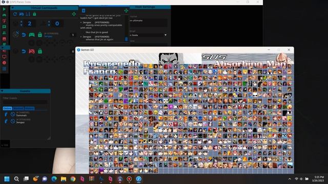 Hosting #mugen Parsec 3-26-23