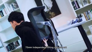 Эргономичное кресло Falto Scala с подножкой