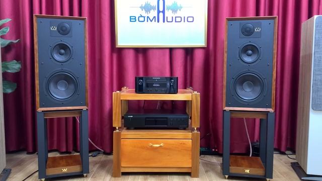 Amply Tích Hợp Thử Ghép Cùng Loa Lớn Và Cái Kết Bất Ngờ | MARANTZ CR612+ WHARFEDALE LITON85 😍 смотреть онлайн