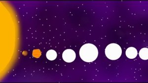 Рисую Солнечную систему