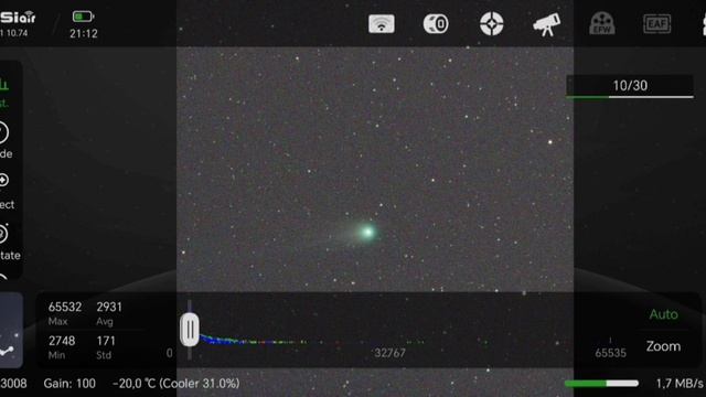 Будни Звездочета - долгожданная комета! #12P Pons-Brooks #comet #asiair смотреть онлайн