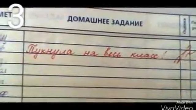 Топ 5 смешных замечаний в дневник