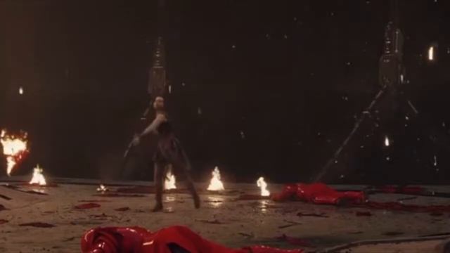 Throne Room Ep 8 Star Wars The Last Jedi Fight With Music смотреть онлайн