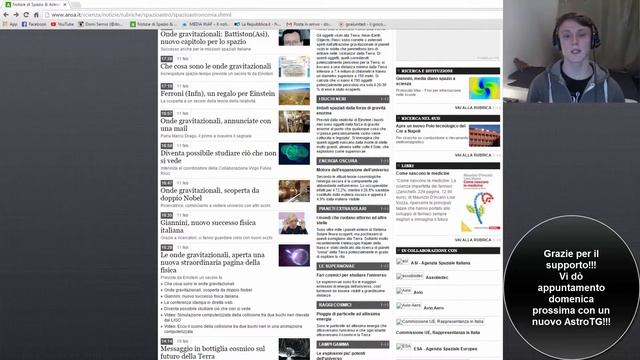 AstroTG: Settimana 07.02.2016 - 14.02.2016 | Daily Astronomical News by Domi Sernio смотреть онлайн