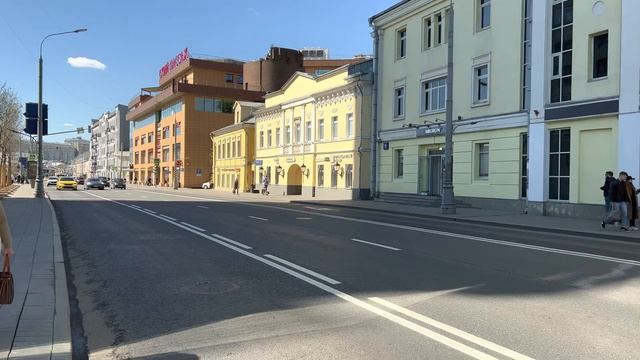 Прогулки по улицам Москвы. Таганская - весенний день