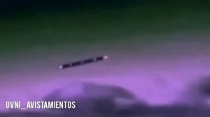 Сигарообразный НЛО UFO.