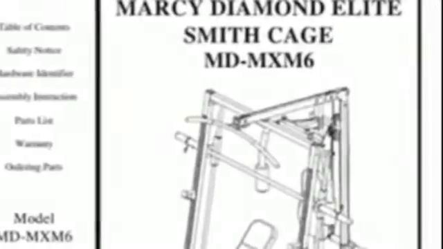 Marcy Diamond Elite Home Gym смотреть онлайн