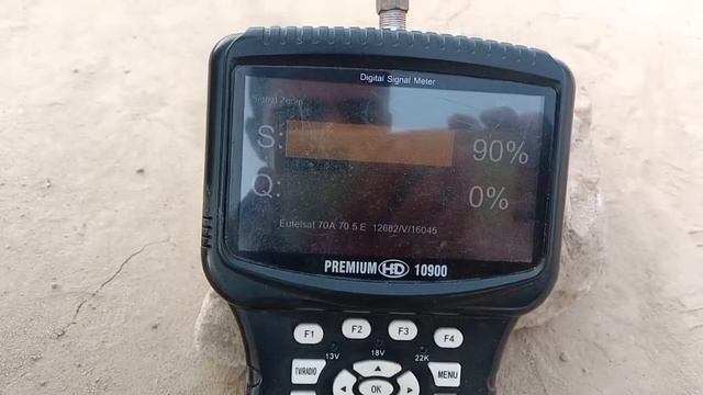 Eutelsat 70E Satellite dish Satting on 2 feet dish easy setting 23/3/2022.