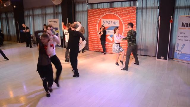 ХАСТЛ  Ураган 2018 ДнД Космос 18 финала заход 3 танец 1