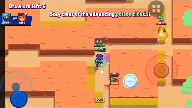 O Brawl Stars no beta era meio...Saturn-kun