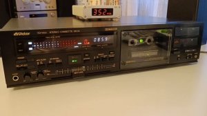 Кассетная дека JVC Victor TD-V66 из Японии, демонстрация работы