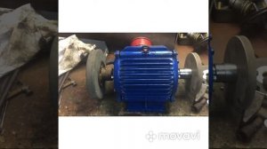 Изготовление промышленного наждака продолжение,первый запуск и куча токарки