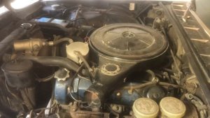 Запуск двигателя ЗИЛ-115 4104 лимузин