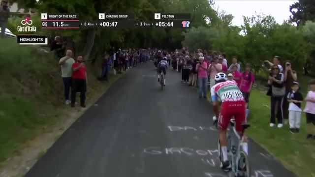 GIRO 2024 - La victoire sensationnelle de Julian Alaphilippe : le résumé de la 12e étape смотреть онлайн