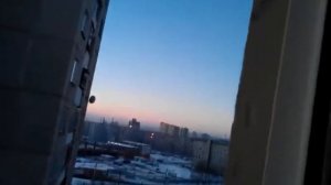 Как взорвался метеорит в Челябинске 15.02.13