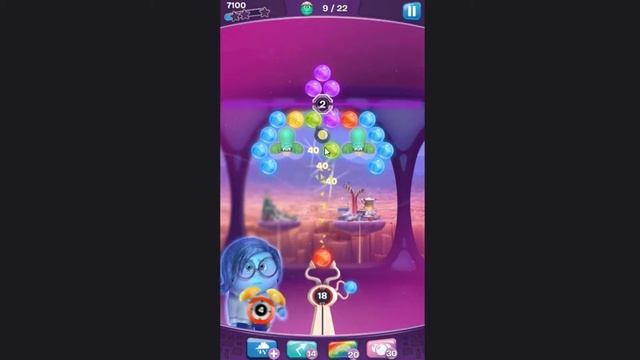 Головоломка, шарики за ролики.  1144 уровень. смотреть онлайн