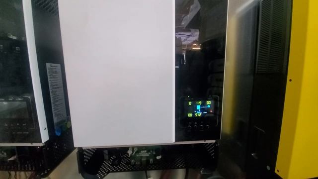 PYTES 5.1kwh 48V Rack Mount LiFePO4 battery configuration GROWATT off grid Inverters смотреть онлайн