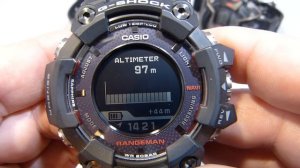 CASIO G-SHOCK GPR B1000 Rangeman Altimeter using the GPS Tutorial - Follow up video Part 2:2