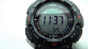 Casio Pro Trek PRG-340-1ER Unboxing