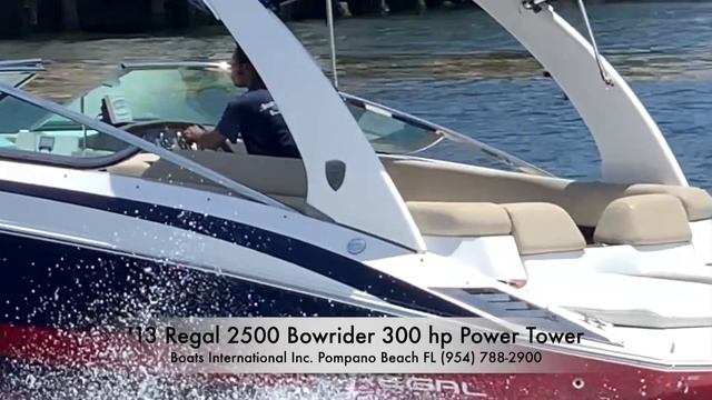 2013 Regal 2500 350 Mercruiser MAG MPI for sale смотреть онлайн