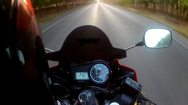 r15 top speed. 152 km/h thailand HD 1080 60fps смотреть онлайн