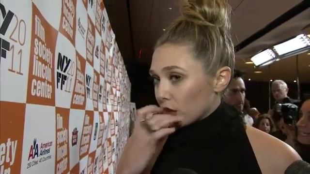 Elizabeth Olsen at New York Film Festival's Red Carpet for 'Martha Marcy May Marlene' Interview смотреть онлайн