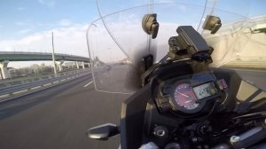 Максималка литровой турэндуры Kawasaki Versys на ЧТК - Top Speed of Kawasaki Versys 1000 vs GSX-R