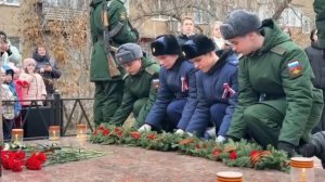 ВИЭПП на церемонии возложения цветов у памятного знака Героям Сталинградской битвы