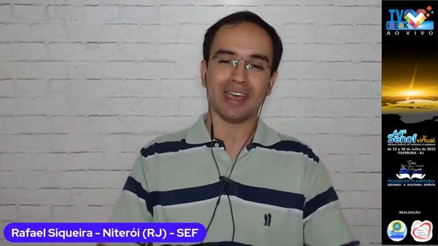 O amor como instrumento da transição planetária - Rafael Siqueira - 64 Senof - 26.07.2022 смотреть онлайн