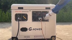 Газовый генератор g-power 9 кВт