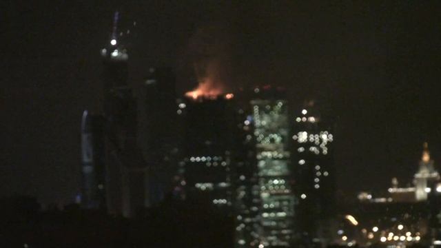 Пожар в башне Москва-Сити 2 ареля 2012 смотреть онлайн