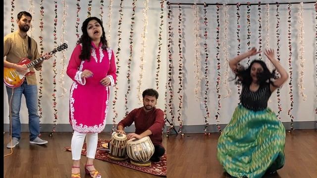 Ghar More Pardesiya | Kalank | By Shubha Chaki | Dance Music Collab Ft Yogesh Lele & Raunaq Saxena смотреть онлайн