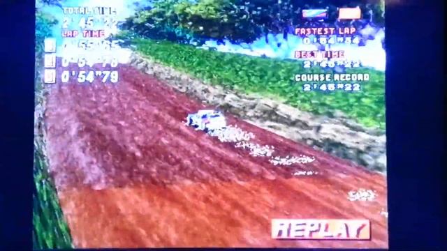 SEGA Rally Championship - My personal best on Desert Course - new save file! смотреть онлайн