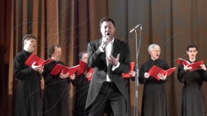 Уж как пал туман на поле чистое - Евгений Кунгуров и хор "Благозвонница" (2017 г.).