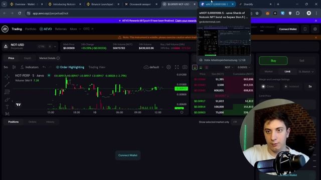 NOTCOIN - Какая будет цена на листинге? | Как вывести токены с кошелька на ByBit, Binance или OKX? смотреть онлайн