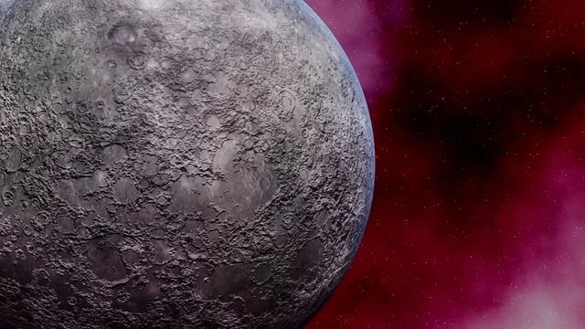 Mercury Planetary Fly Around, 1080p HD Animation смотреть онлайн