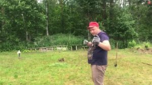 Строительство беседки своими руками Часть 1(СВАИ)