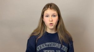 Лиза Кочнева, 14 лет-актерская визитка (базовая)