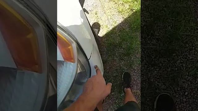 EASY!!! 2008 Saturn Aura XR Headlight Replacement EASY! смотреть онлайн