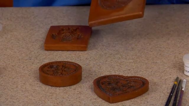 Hand Painted Victorian Style Springerle Cookies Easter Cookie Decorating How to Video Tutorial Pt 1
