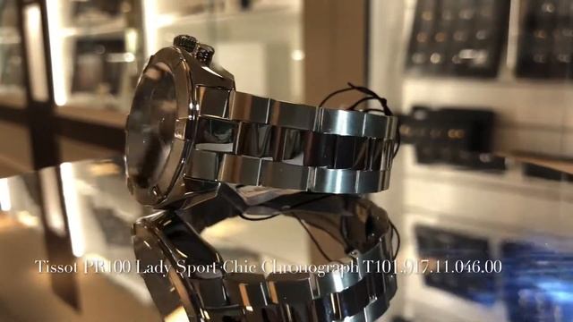 Tissot PR100 Lady Sport Chic Chronograph T101.917.11.046.00 смотреть онлайн