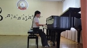 Полянская Милана  7 лет
И.Беркович "Этюд"