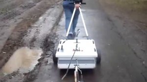 Работа с георадаром