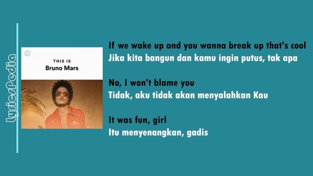 Marry You - Bruno Mars (Lirik Lagu Terjemahan) смотреть онлайн