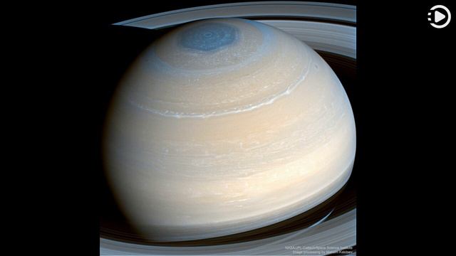 APOD: 2022-07-24 - Saturn in Infrared from Cassini (Narrated by Brian) смотреть онлайн