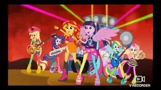 Девочки из эквестрии Словно звезды смотреть онлайн